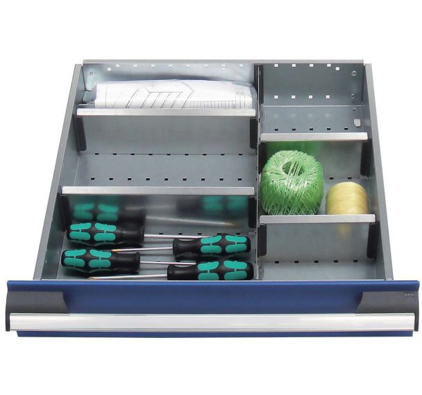 Lot de séparateurs pour armoire à tiroirs Bott SL-55 - Hauteur 5 cm