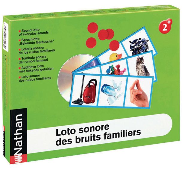 Loto sonore des bruits familiers
