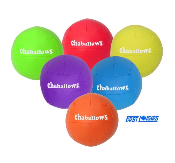Lots de 6 balles chaballows dia 13cm