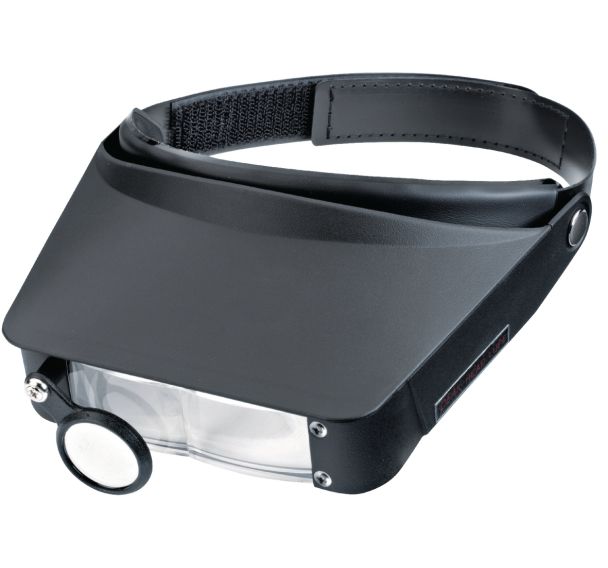 Loupe binoculaire sur serre-tête Peak - Grossissements 2,2x, 3,3x, 4,1x et 5,5x
