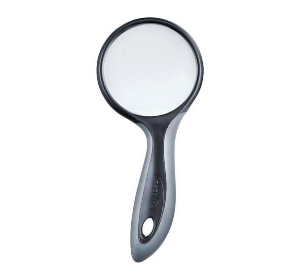 Loupe, verre optique, grand modèle Ø 75 mm