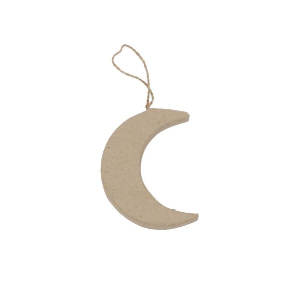 Lune plate à suspendre (Lot de 20)