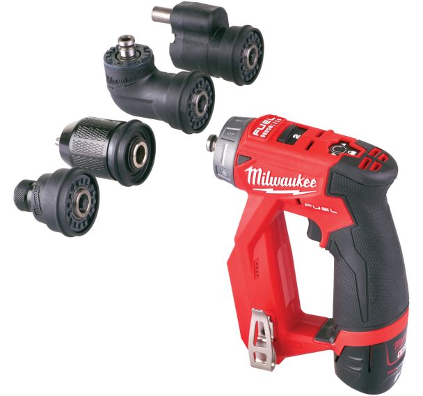 M12 FDDXKIT-202X - Perceuse/Visseuse FUEL à mandrin amovible
