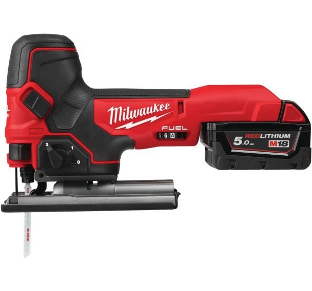 M18 FBJS-502X - Scie sauteuse FUEL, 18V, 5,0Ah Poignée pommeau