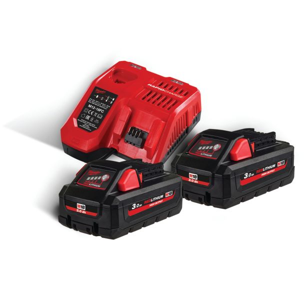 M18 HNRG-302 - Pack NRJ 18V, 3,0 Ah HIGH-OUTPUT Red Li-ion, système M1