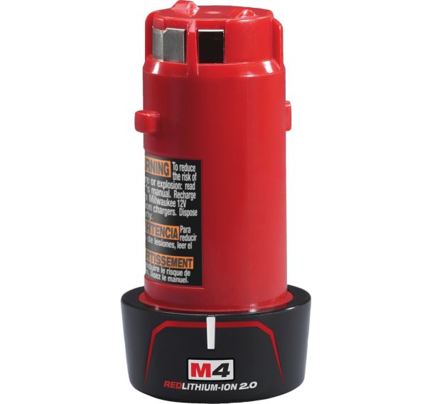 M4 B2 - 4V 2,0Ah Red Lithium - Système M4