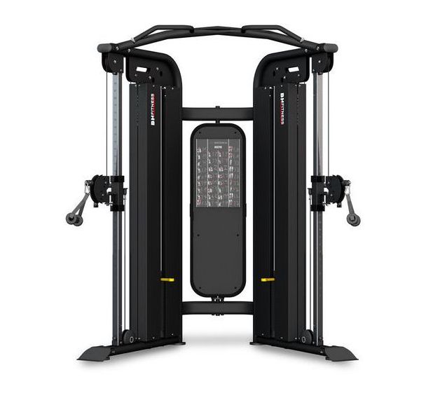 Machine Combine double Poulie Ajustable Crossover Marque BH Gamme Pro