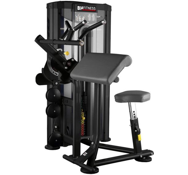 Machine Combine Fonction Biceps/Triceps BH Gamme Pro Chargee à 90 kg