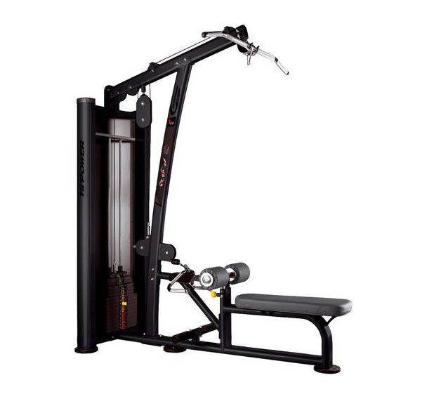 Machine Combinee Poulie Haute et Basse BH Gamme Pro Chargee à 125 kg