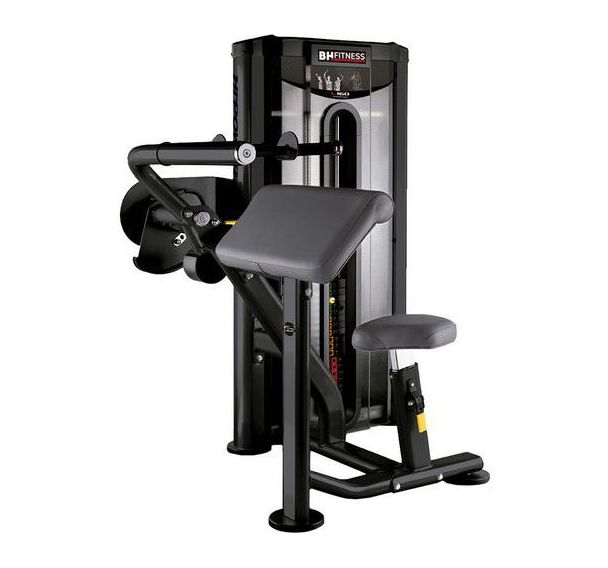 Machine Triceps Horizontal - Marque BH - Gamme Pro - Chargee à 67,5 kg