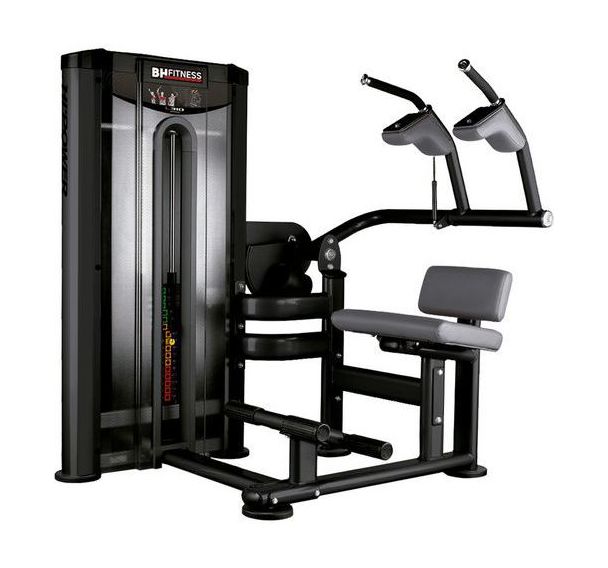 Machine à Abdominaux - Marque BH - Gamme Pro - Chargee à 90 kg