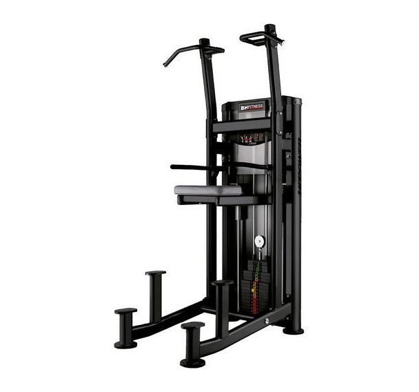 Machine à Dips Assistee Gravit Marque BH Gamme Pro Chargee à 90 kg