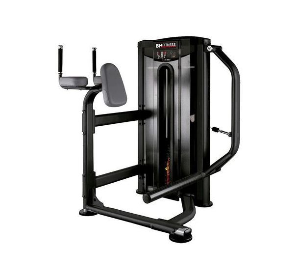 Machine à Fessiers/Ischios Debout Marque BH Gamme Pro Chargee à 90 kg