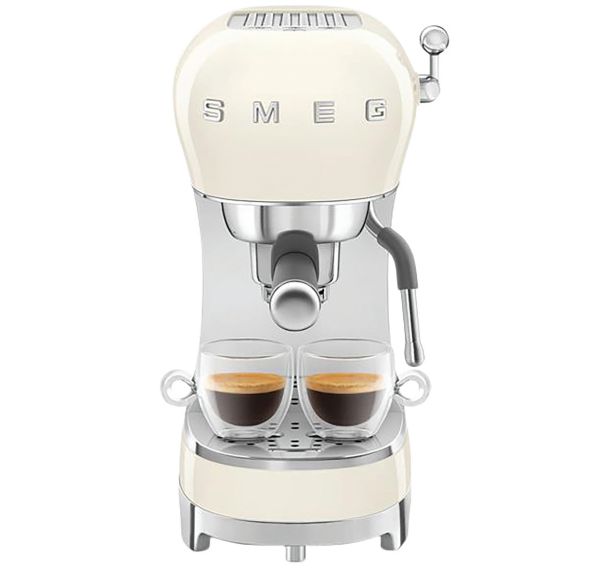 Machine à café Expresso - Puissance 1350 Watts - ECF02CREU- Smeg