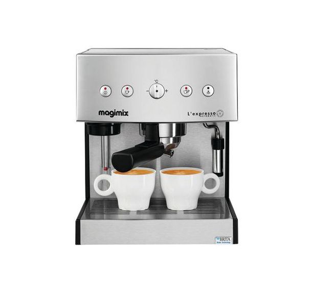 Machine à café Expresso MAGIMIX - 11414 - 1260 Watts-chrome mat