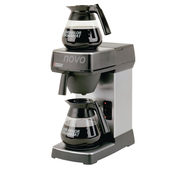 Machine à café Filtre NOVO + Verseuse 1,7L gris