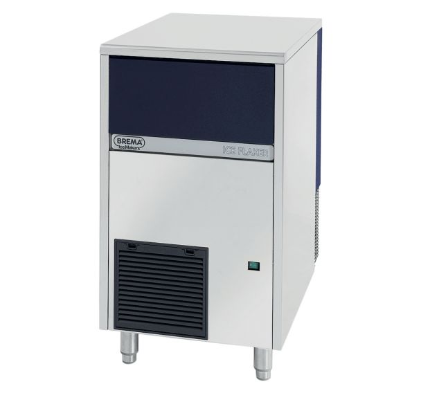 Machine à glace grains 105 kg/24h,réserve 30 kg,condenseur air,pompe de vidange