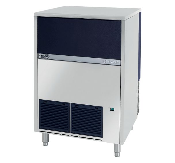 Machine à glace grains 153 kg/24h,réserve 55 kg,condenseur air,pompe de vidange