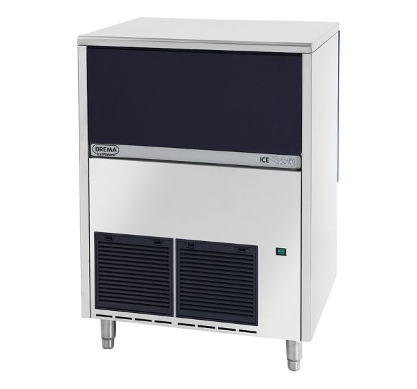 Machine à glaçons creux 75 kg/24h, réserve 30 kg, condenseur eau- IMF 80 W-HC