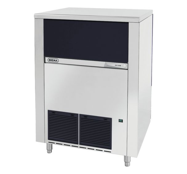 Machine à glaçons pleins 134 kg/24h, réserve 65kg, condenseur eau- CB 1265 W