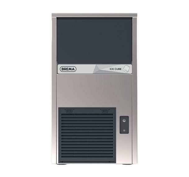 Machine à glaçons pleins 29 kg/24h, réserve 9kg, condenseur eau- CB 249 W HCW-1