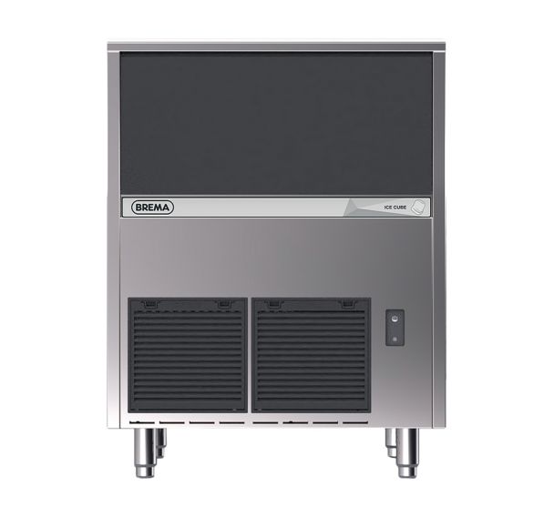 Machine à glaçons pleins 71 kg/24h, réserve 40kg, condenseur eau- CB 640 W HCW-1