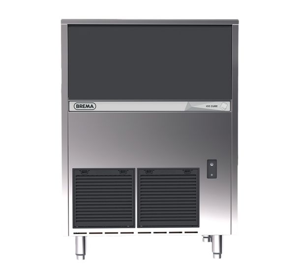 Machine à glaçons pleins 77 kg/24h,réserve 40kg,condenseur air,pompe de vidange