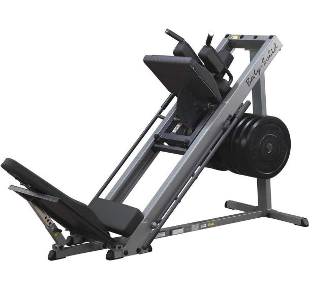 Machine combiné dév. couché hack squat Body Solid GLPH1100 ch.51mm
