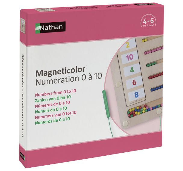 Magneticolor - Numération de 0 à 10