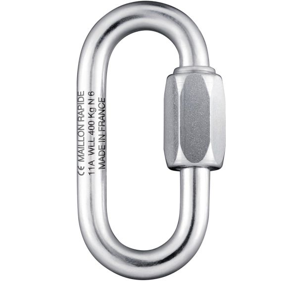 Maillon rapide acier zingué - Peguet