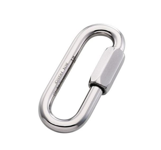Maillon rapide en acier inoxydable - Série grande taille