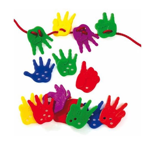 Mains à lacer et à compter