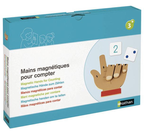 Mains magnétiques pour compter