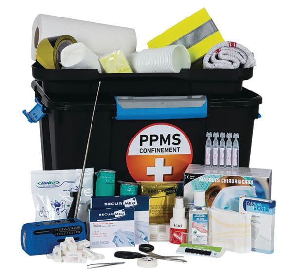 Mallette PPMS 50 personnes, avec talkie walkie