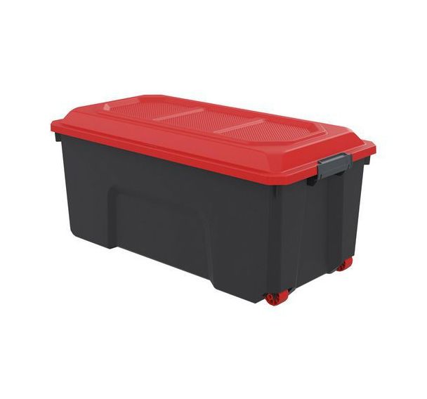 Malle de rangement à roulettes - Sundis - Locker DIY - 75L