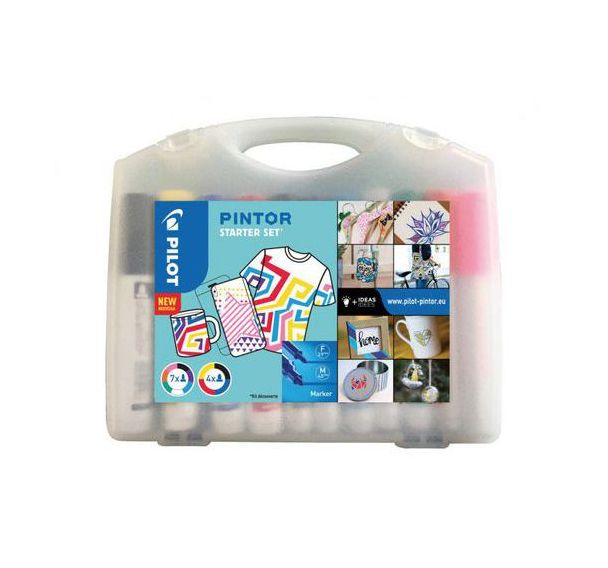 Mallette Kit de découverte 11 marqueurs Pintor