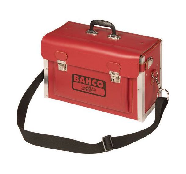 Mallette à outils cuir pour électricien 445x200x285mm