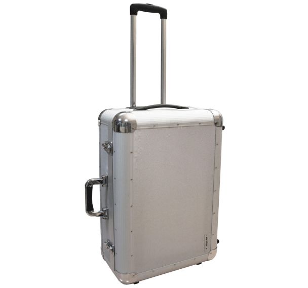 Mallette aluminium poignée télescopique - 45L