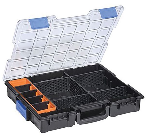 Mallette compartimentée EuroPlus Pro K 44/12-6 à 12 compartiments