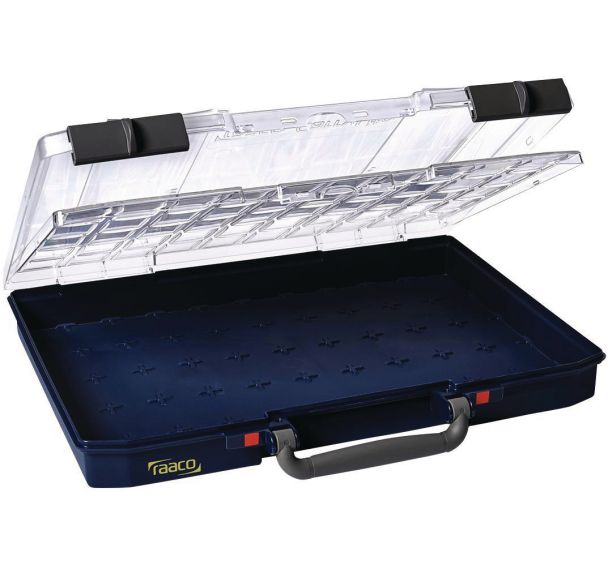 Mallette double couvercle sans godet 5,7x41,3x33cm