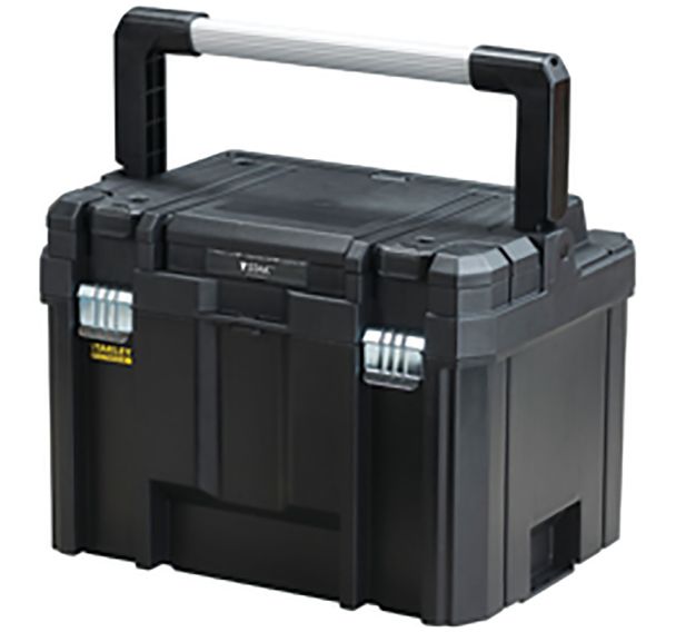 Mallette grand volume avec top organiseur grande poignée tstak fatmax