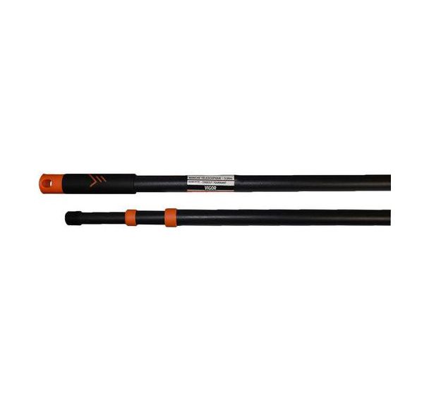 Manche métal téléscopique max 3m - Vigor