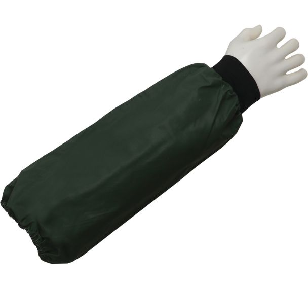 Manchette de protection pratique en pvc vert - 10 paires