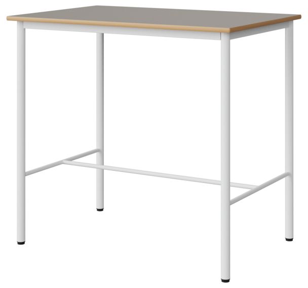 Mange-debout Malibu 120x80 cm - stratifié chant alaisé - Manutan Expert