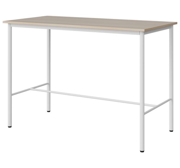 Mange-debout Malibu 160 x 80 cm - stratifié chant ABS - Manutan Expert