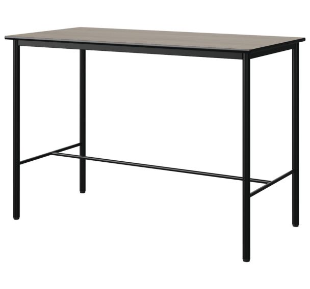 Mange-debout Malibu 160x80cm -stratifié chant surmoulé - Manutan Expert