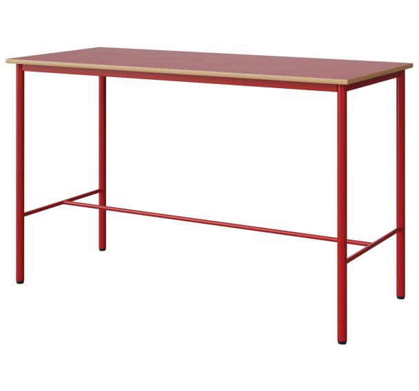 Mange-debout Malibu 180x80 cm - stratifié chant alaisé - Manutan Expert