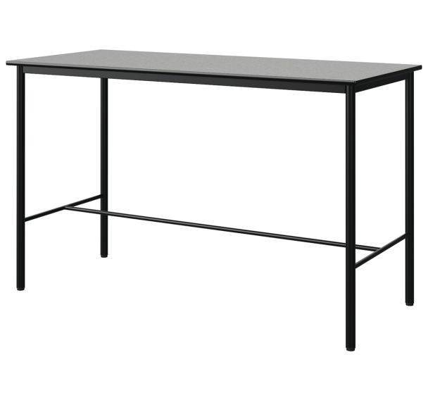 Mange-debout Malibu 180x80 cm stratifié isoson chant surmoulé Manutan Expert