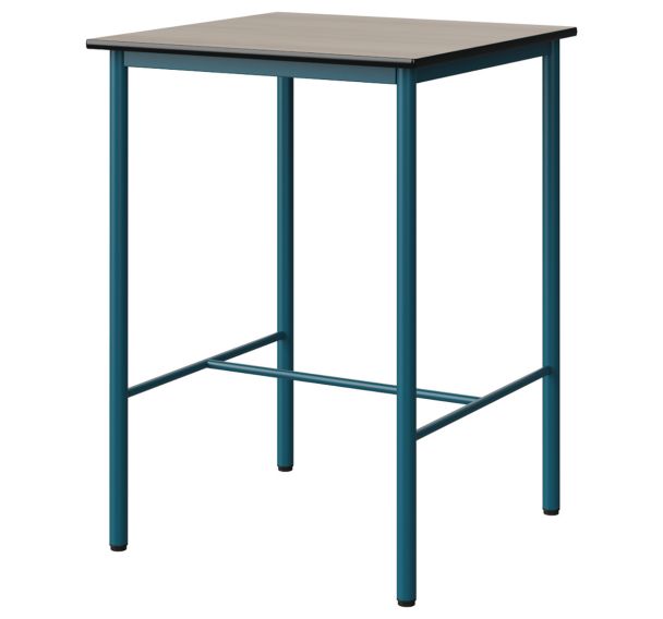 Mange-debout Malibu 80x80 cm - stratifié antibruit  - Manutan Expert