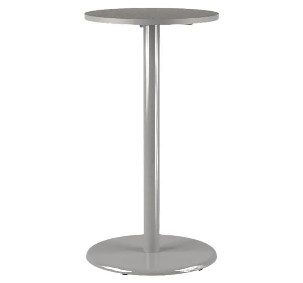 Mange-debout Menorca hauteur 110 cm Ø 60 cm pied peint - Mobidecor